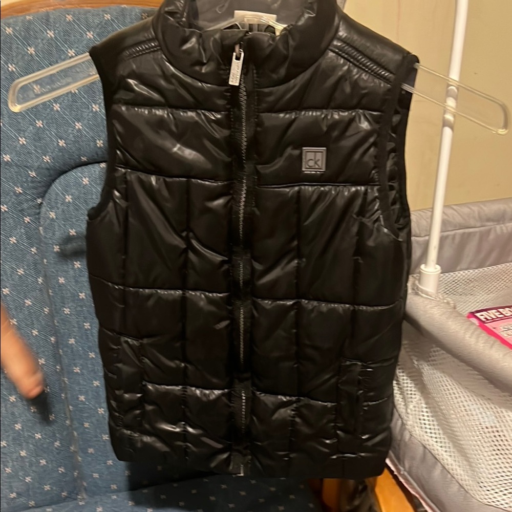 Calvin Klein Black Puffer Vest